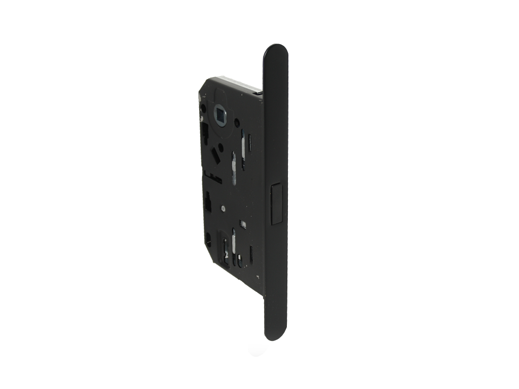 Serratura Patent Mediana Click Lock 2600 Magnetica Bordo Tondo Frontale 18x196 Q8 Chiave Interasse 90 Entrata 50 mm. varie finiture | SAB - immagine 3